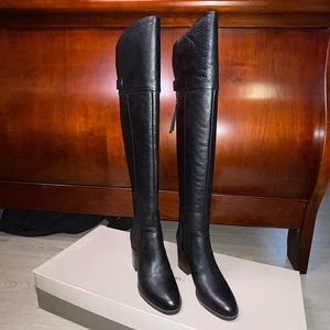 Franco Sarto – Ollie Leather Over The Knee Boot